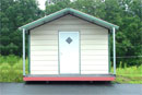 8Ft x 8Ft x 6Ft Storage Building 14 Gauge