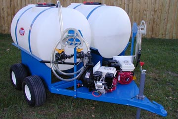 Twin 150 Gal Tanks Custom Design's for Special Use